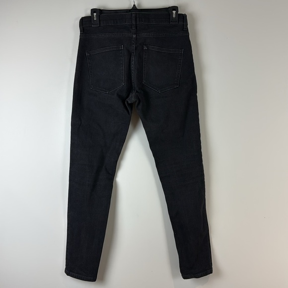 Everlane The Skinny Cheeky Jeans Black Size 28 - Picture 4 of 9